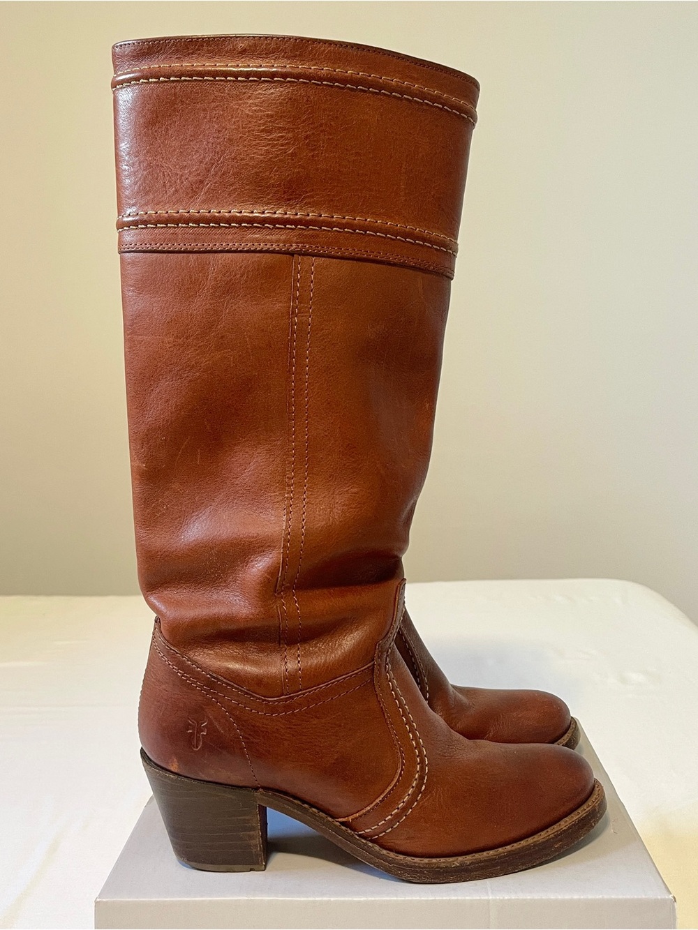 Vintage Frye 77230 Jane Western Boots - Picture 2 of 7